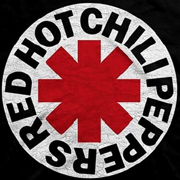 Red Hot Chili Peppers Logo funk metal rock Official T-Shirt L NWT - Picture 3 of 3